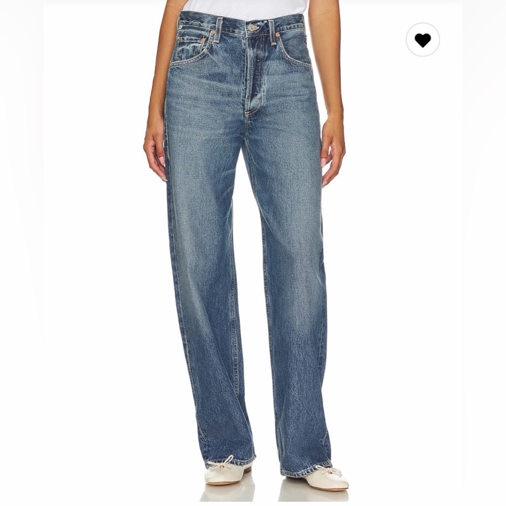 Citizens of Humanity
Ayla Baggy
Classic Blue Women's Wide Leg Jeans